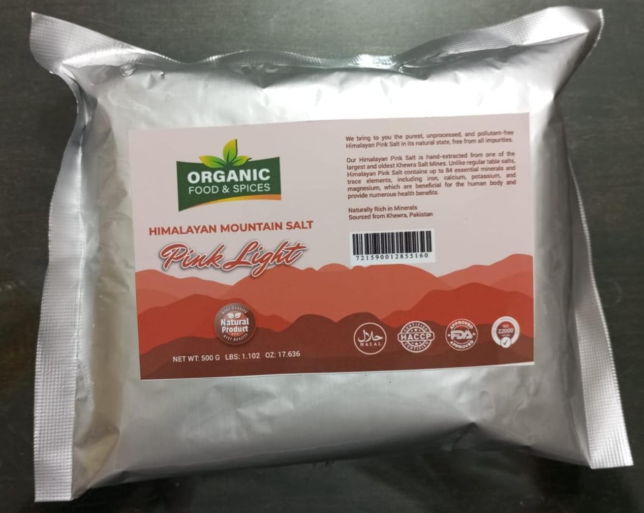 Pink Light Salt - 500MG - Image 2