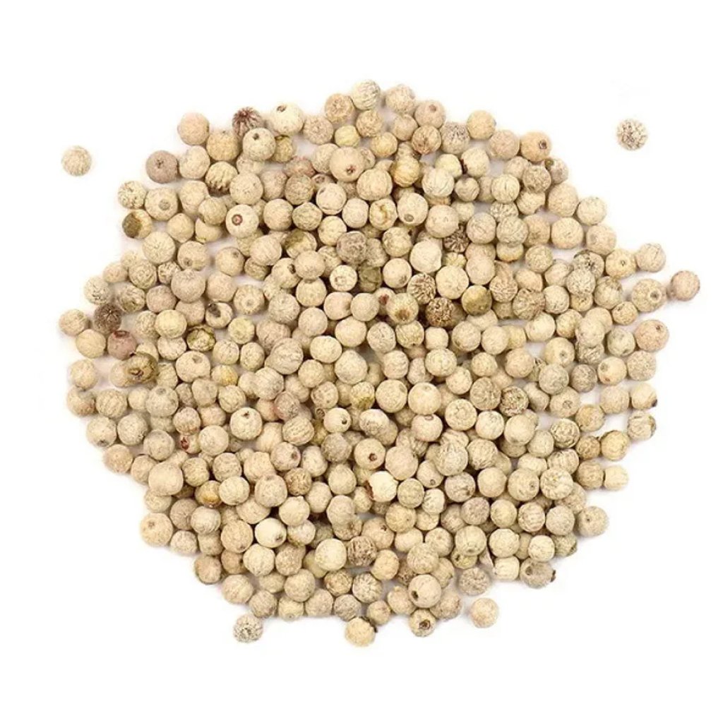 White Pepper Whole - دکنی سفید مرچ